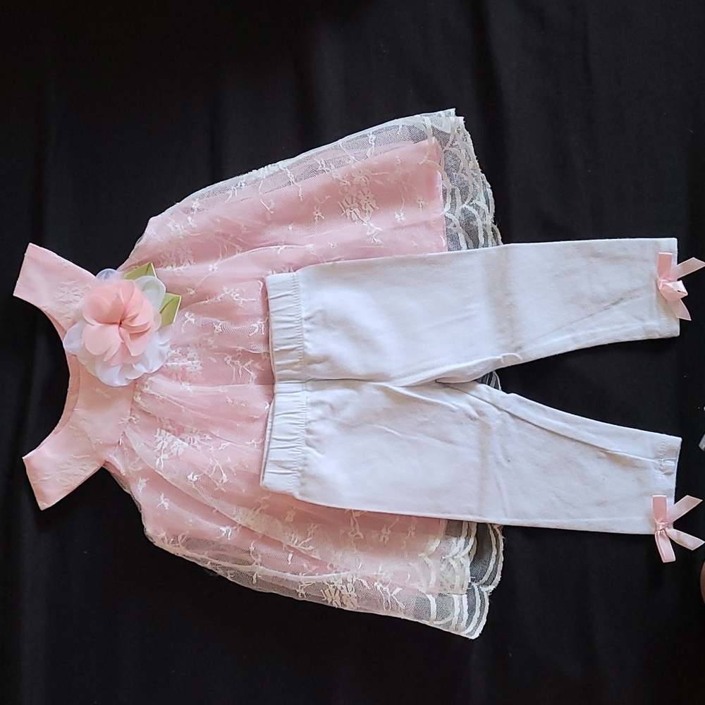 2 PC dress and pant set